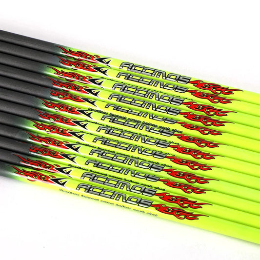 6/12pcs Pure Carbon Arrow