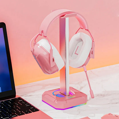 Aluminuim Alloy Headphone Stand RGB Backlight