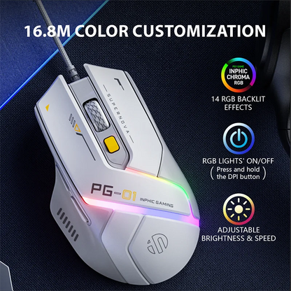 PG1 Wired Gaming Mouse