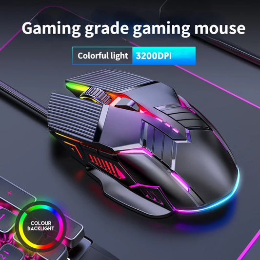 Ergonomic Wired Gaming Mouse