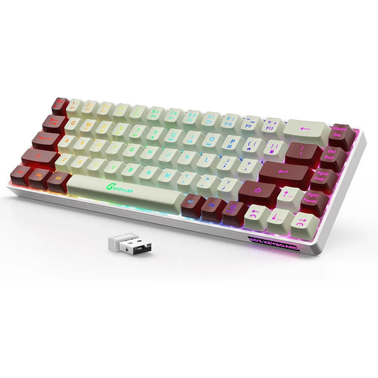 GEODMAER 65% Wireless Gaming Keyboard