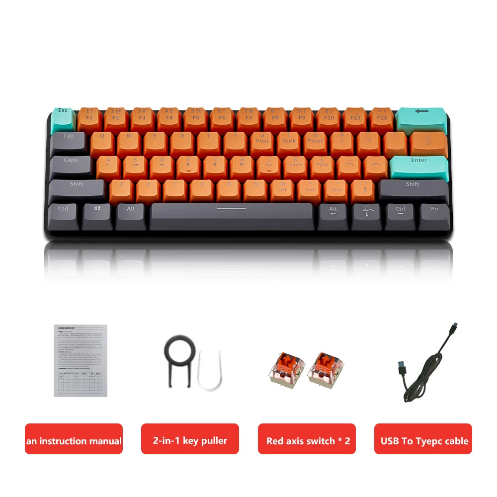 Mechanical Gaming Wired Keyboard