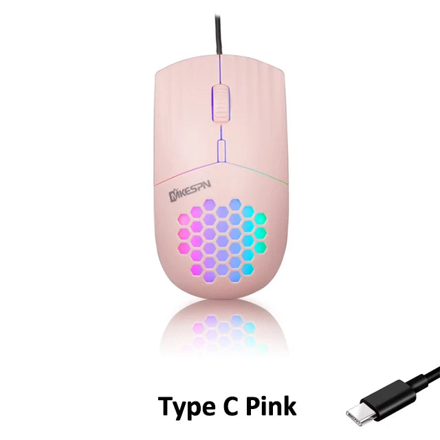 Type C or USB A  Wired Mouse