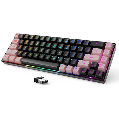 GEODMAER 65% Wireless Gaming Keyboard