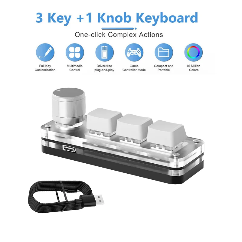 Mini Gaming Custom Programming Knob Keypads