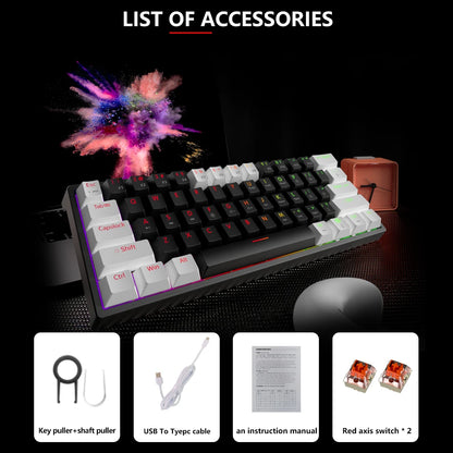 MUCAI MK61  Gaming Keyboard