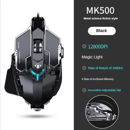 New Mechanical Wired Gaming Mouse