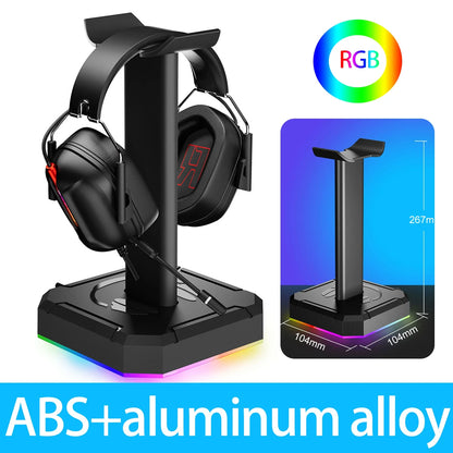 Aluminuim Alloy Headphone Stand RGB Backlight