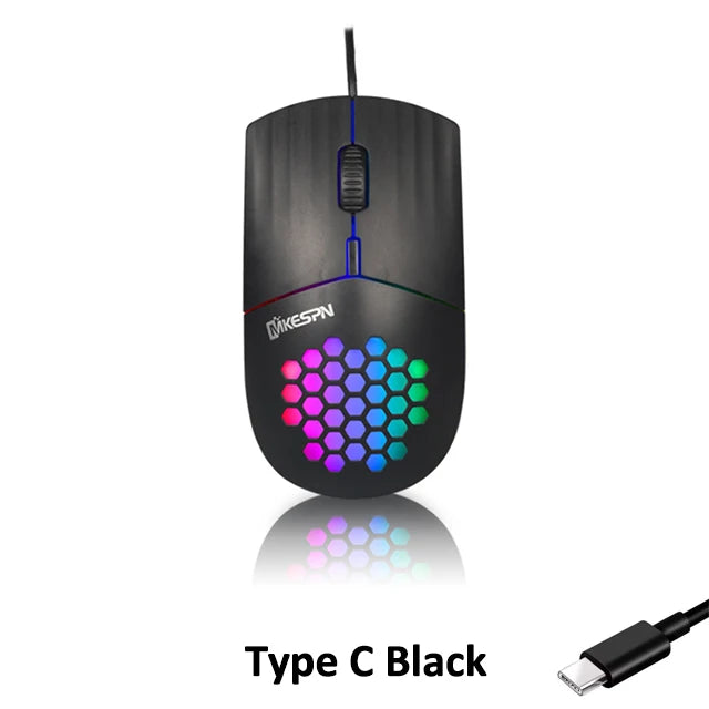 Type C or USB A  Wired Mouse