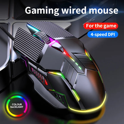 Ergonomic Wired Gaming Mouse