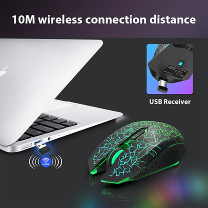 Ergonomic wireless Gaming Mouse