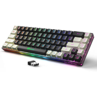 GEODMAER 65% Wireless Gaming Keyboard