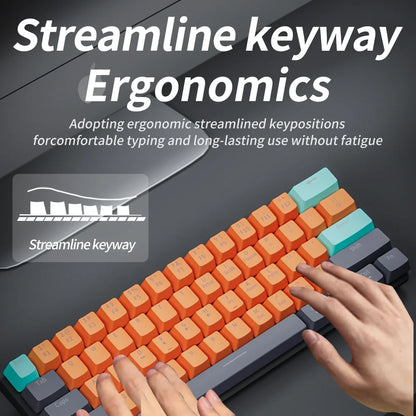 Mechanical Gaming Wired Keyboard