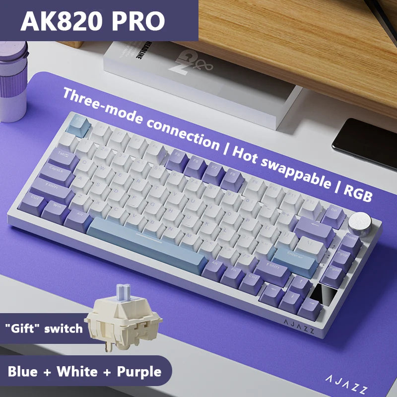 Ajazz Ak820 Mechanical Keyboard