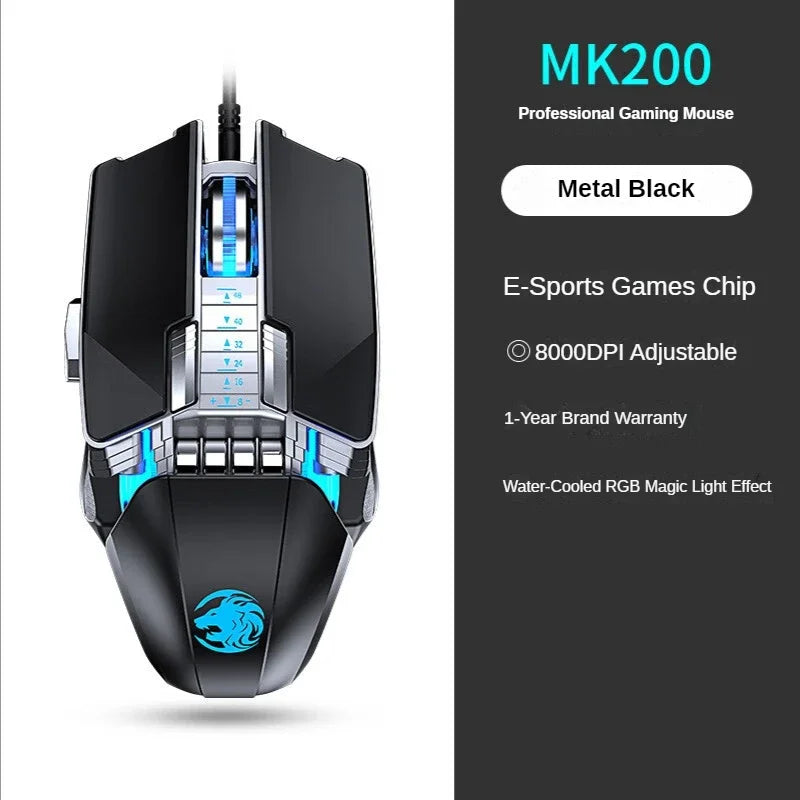 New Mechanical Wired Gaming Mouse