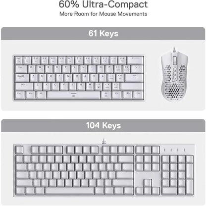 60% Wired Gaming  Keyboard