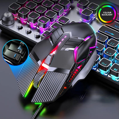 Ergonomic Wired Gaming Mouse